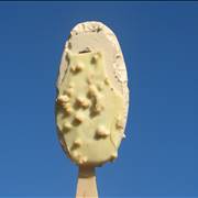 White Ice Cream on a Stick